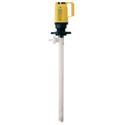 Lutz - Pompe vide-fût PVDF-DL 1200mm HC-4 MI 4-E - 9600 L/h - 500W - PVDF