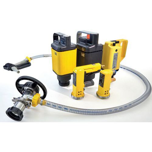 Lutz - Pompe vide-conteneur B200 SS 41-R-MS FPM - Débit 13500 L/h - Refoulement 9m - Poids 1.5kg