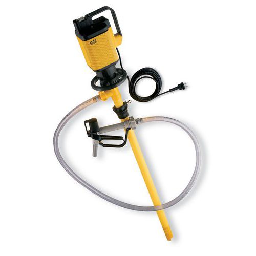 Lutz - Kit Pompe Acides Polypropylène 1000mm - 4680 L/h - Idéal Transfert Liquides