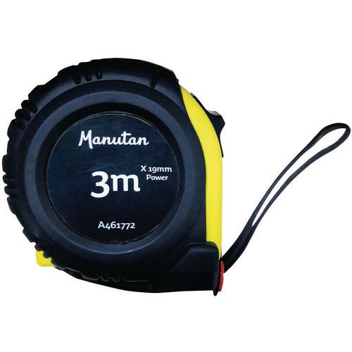Mètre Ruban Crochet Magnétique 3m X 19mm - Manutan