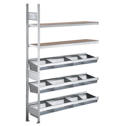 Kit Suivant Easy-fix À Paniers + Tab Bois 2000x2000x400