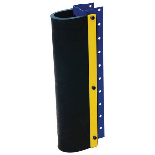 Protection De Pied De Rack 80 A 120mm X 550mm Jaune/noir