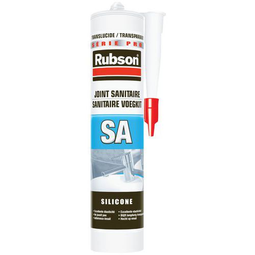 Mastic Silicone Sanitaire Sa Translucide - Rubson