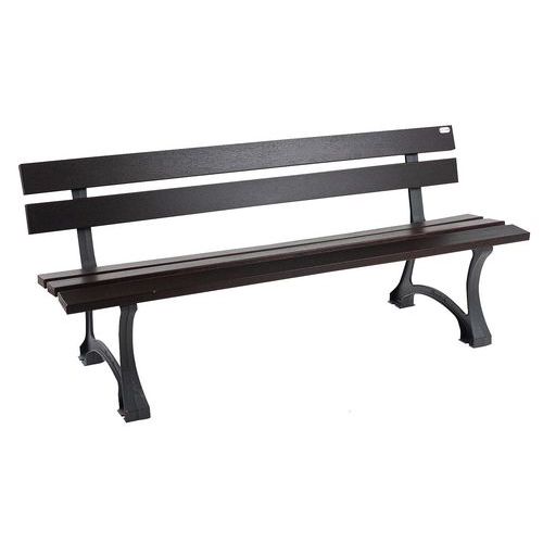 Banc Classique H:770 Fonte/bois