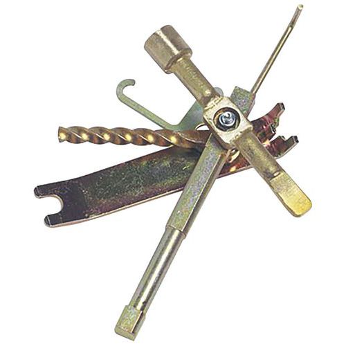 Clé Gaz Agréée Gaz De France Météor