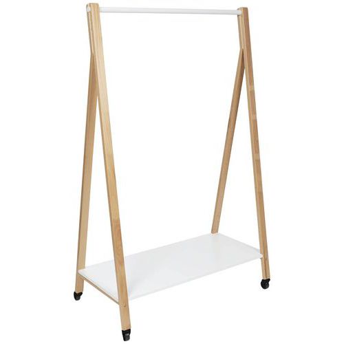 Vestiaire Mobile En Bois Sleek