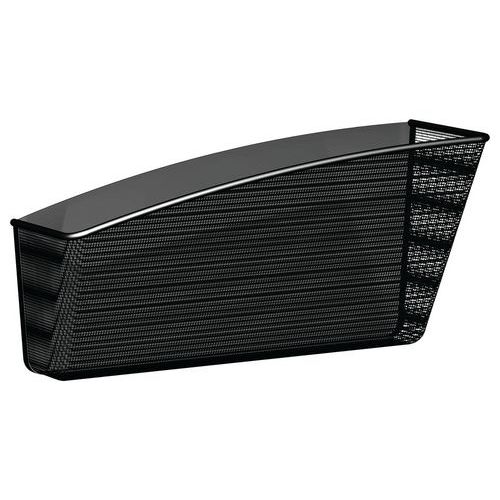 Corbeille Mesh Murale Magnétique Noire