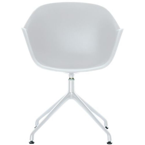 Chaises Moon Pied Noir Assise Blanche