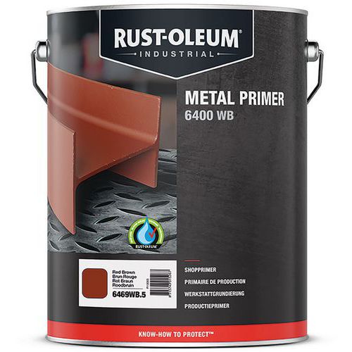 Primaire De Production 6400 5l Rouge Brun En Phase Aqueuse