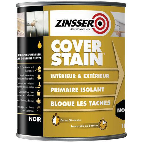Zinsser Coverstain 1l Noir