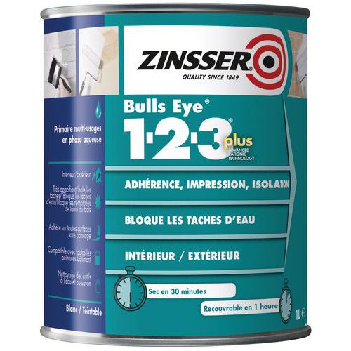 Zinsser Bulls Eye 123 Plus 1l