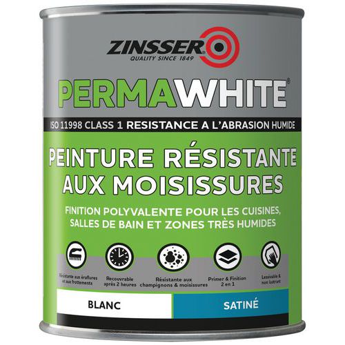 Zinsser Permawhite Satin 1l
