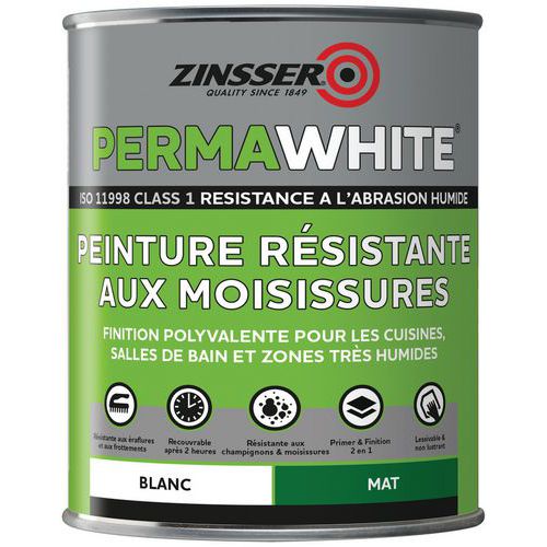 Zinsser Permawhite Mat Velours 1l