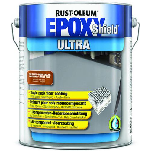 Epoxyshield Ultra Revêtement 5l Rouge Anglais
