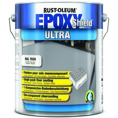 Epoxyshield Ultra Revêtement 5l Gris Clair Ral7035