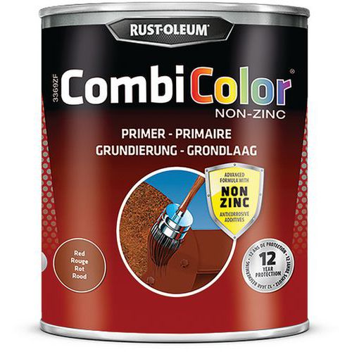 Combicolor Non Zinc 750ml Primaire Antirouille Rouge