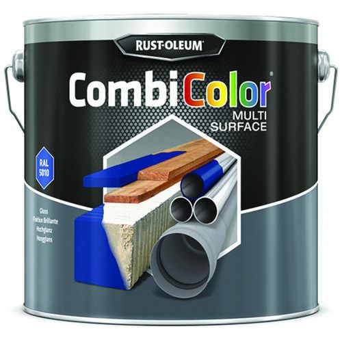Combicolor Multi-surface 25l Bleu Gentiane Ral5010