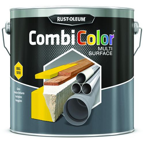 Combicolor Multi-surface 25l Jaune Zinc Ral1018