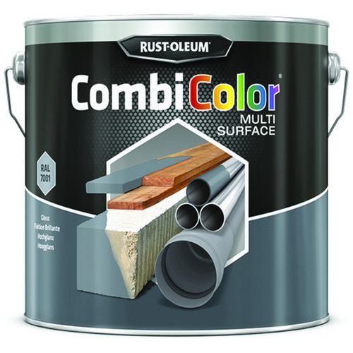 Combicolor Multi-surface 25l Gris Argent Ral7001