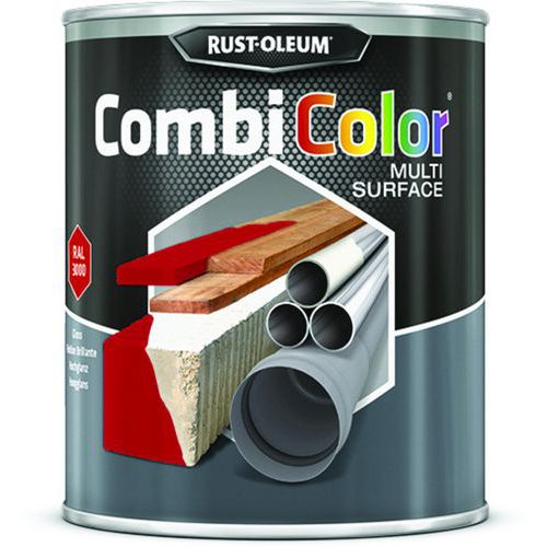 Combicolor Multi-surface 750ml Rouge Feu Ral3000