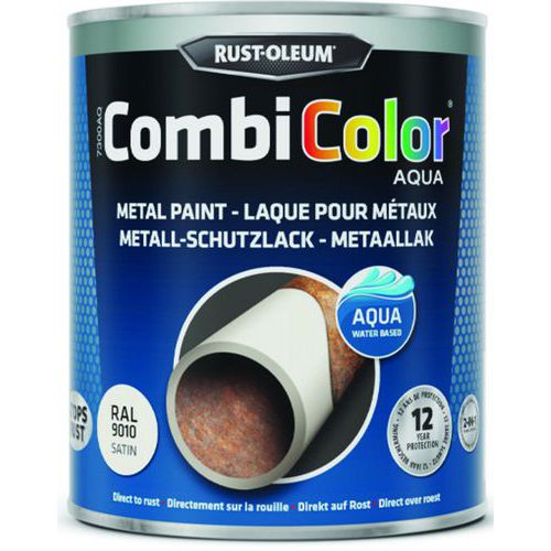 Combicolor Aqua 750ml Blanc Pur Satin Ral9010