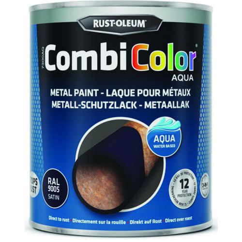 Combicolor Aqua 750ml Noir Foncé Satin Ral9005