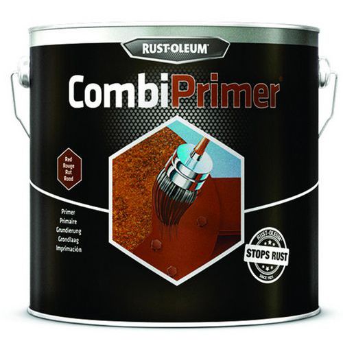 Combiprimer 25l Primaire Antirouille Rouge