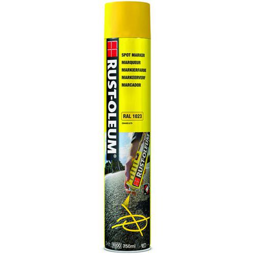 Aérosol De Marquage Économique 750ml Jaune Signalisation