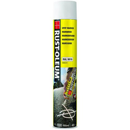 Aérosol De Marquage Ã‰conomique 750ml Blanc Signalisation