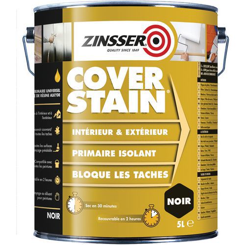 Zinsser Coverstain 5l Noir