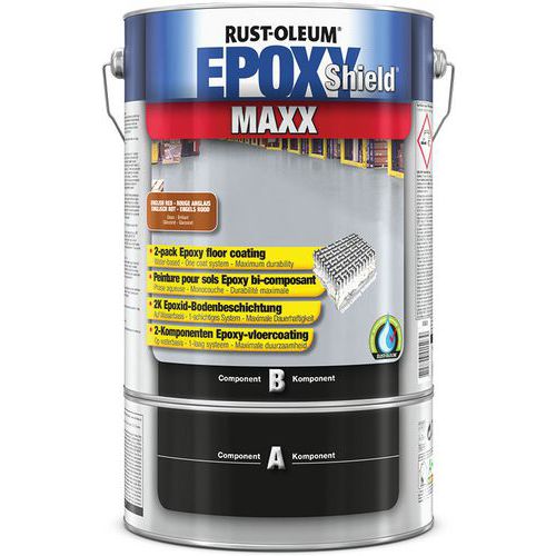 Epoxyshield Maxx Revêtement 5l Rouge Anglais
