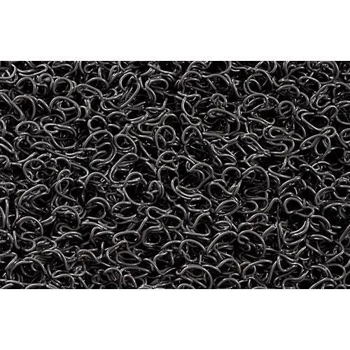 Ml Tapis Boucles Pvc Rlx 120cm Anthracite