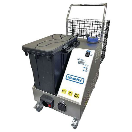 Cleanfix - Nettoyeur vapeur DS5 - 2.5 L - 2950 W - Acier inoxydable - Idéal nettoyage professionnel