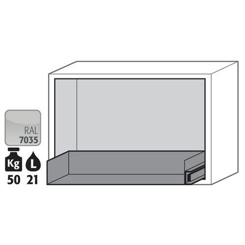 Armoire Sécurité Sous Paillasse Ub-s-90 Ub90.060.089.s Gris