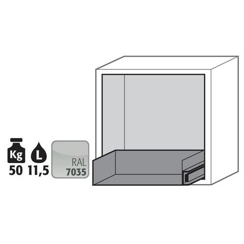 Armoire Sécurité Sous Paillasse Ub-s-90 Ub90.060.059.s Blanc