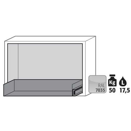 Armoire Sécurité Ub-s-90 Ub90.060.089.050.s Gris