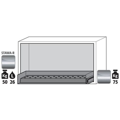 Armoire Sécurité Sous Paillasse Ub-s-90 Ub90.060.110.s Gris