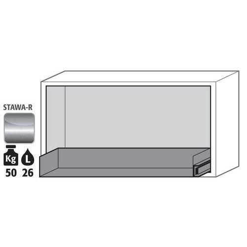 Armoire Sécurité Sous Paillasse Ub-s-90 Ub90.060.110.s Gris