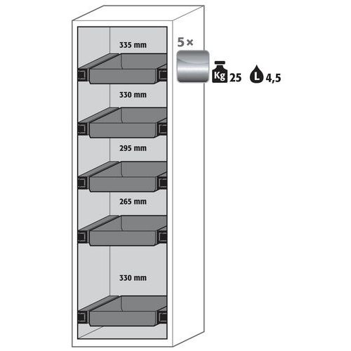 Armoire Sécurité S-phoenix-90 S90.196.060.fdas Gris Clair