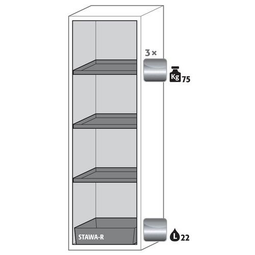 Armoire Sécurité S-phoenix-90 S90.196.060.fdas Gris Clair