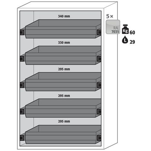 Armoire Sécurité S-phoenix-90 S90.196.120.fdas Jaune