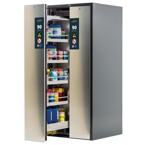 Armoire V-move-90 V90.196.081.vdac:0013 Gris/acier Inoxyd.