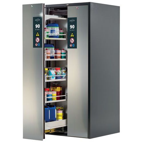 Armoire V-move-90 V90.196.081.vdac:0013 Gris/acier Inoxyd.