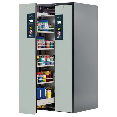 Armoire Sécurité V-move-90 V90.196.081.vdac:0013 Gris/gris
