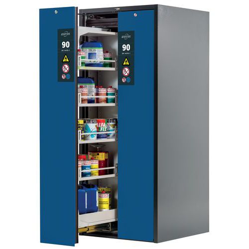 Armoire Sécurité V-move-90 V90.196.081.vdac:0013 Gris/bleu
