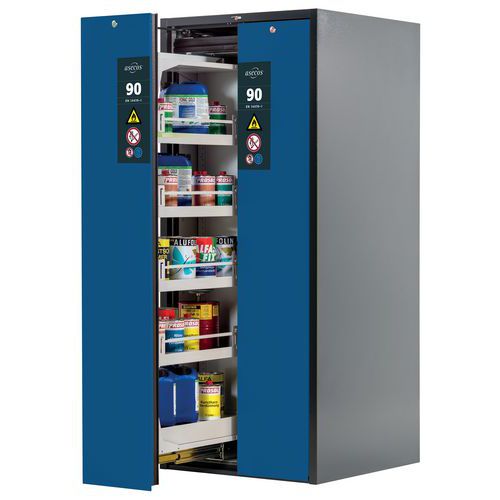 Armoire Sécurité V-move-90 V90.196.081.vdac:0013 Gris/bleu