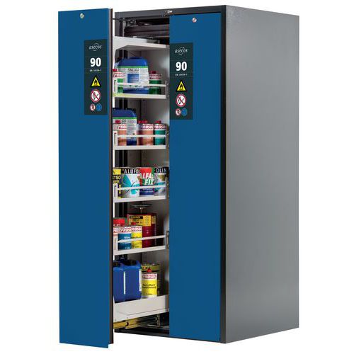 Armoire Sécurité V-move-90 V90.196.081.vdac:0013 Gris/bleu