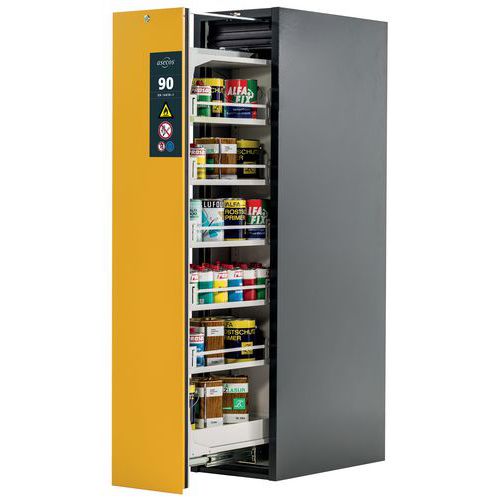 Armoire Sécurité V-move-90 V90.196.045.vdac:0013 Gris/jaune