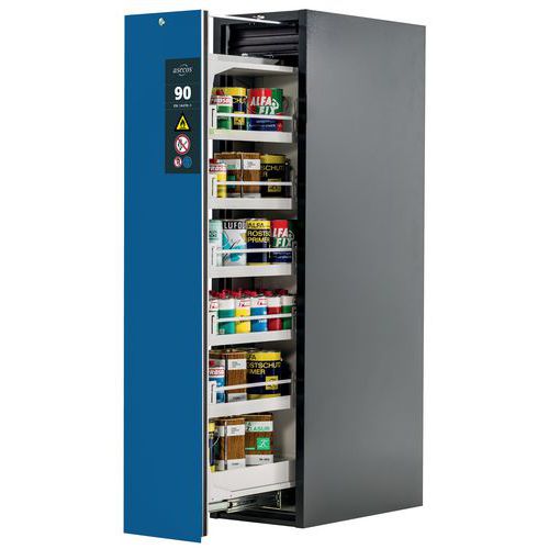 Armoire Sécurité V-move-90 V90.196.045.vdac:0013 Gris/bleu