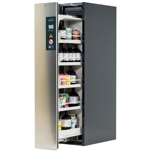 Armoire V-move-90 V90.196.045.vdac:0013 Gris/acier Inoxyd.